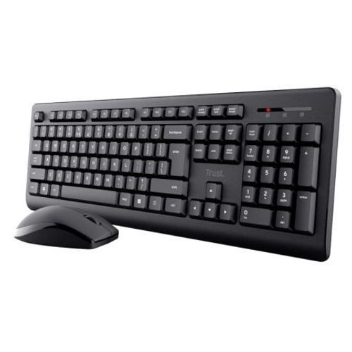 Pack sans fil Trust Primo Wireless - USB · Clavier et souris · Noir