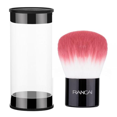 Pinceau De Maquillage Poudre Libre Pinceau Blush Miel Poudre Pinceau Pinceau Champignon Doux Outils De Maquillage Rose, Pinceau Blush Unique Baril Cylindrique Portable 