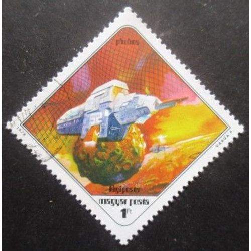 Hongrie Poste Aérienne N°409 Phobos Oblitéré