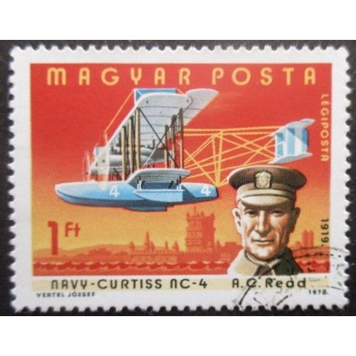 Hongrie Poste Aérienne N°416 Aviateurs Oblitéré