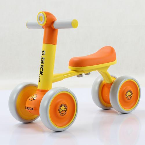 Mini Bebe Draisienne Velo a 4 Roues Mignon Jaune Des 1 An Rakuten