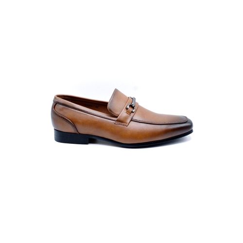Mocassin Enfiler Marron Homme