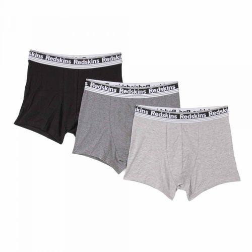 Pack De 3 Boxers 3 Couleurs Coton Doux Stretch Orion Homme Redskins