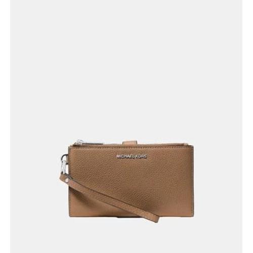 Michael Michael Kors - Portefeuille signature effet grainé - Beige