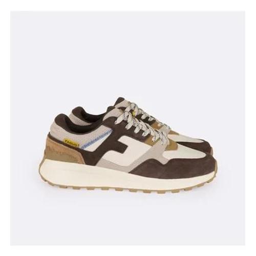 Faguo Runnings Cuir Limwood Beige