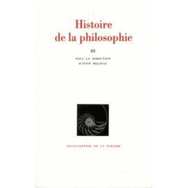 Histoire De La Philosophie - Tome 3