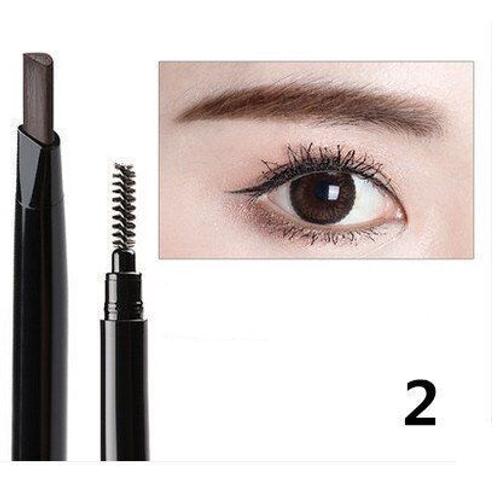 Marque 1pc Rotatif Étanche Crayon À Sourcils Oeil Gris Brun Oeil Sourcils Crayons Maquillage Cosmétique Stylo 2 - Générique 