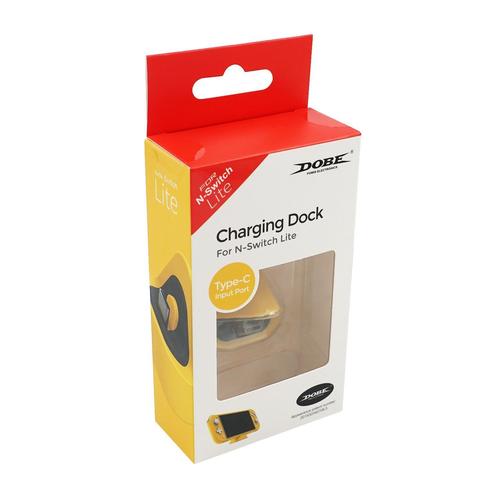 Base De Charge Dobe Mini Station De Charge Pour Support Stable Avec Port D'entrée De Type C Pour Consoles De Jeux Nintendo Switch / Nintendo Switch Lite - Jaune