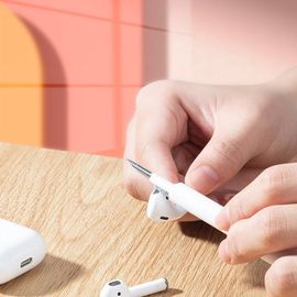 Stylo De Nettoyage Pour Oreillettes Brosses Polyvalentes Pour Trous D'écouteurs Kits Pour Téléphone/Clavier