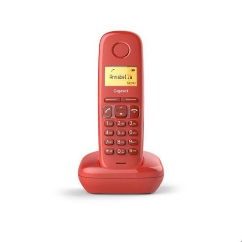 Telefono Dect A180 Rojo Mm