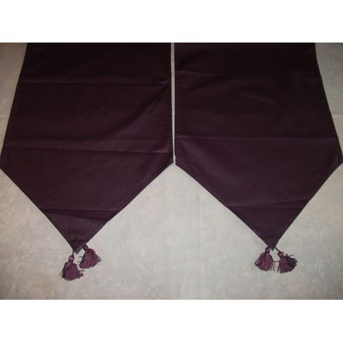 2 Chemins De Table "Prune"
