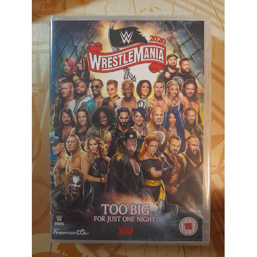 Triple Dvd Wwe Wrestlemania 2020 Catch Wrestling Fremantle