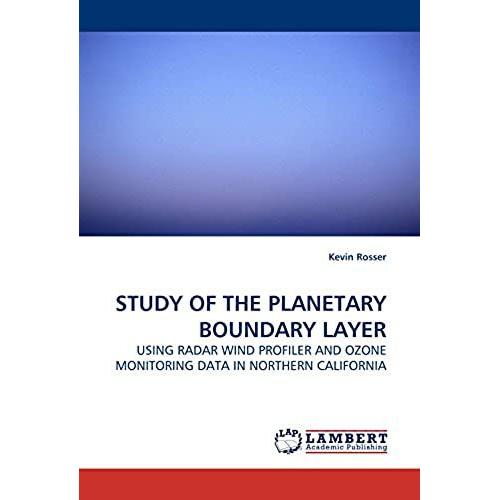 Study Of The Planetary Boundary Layer