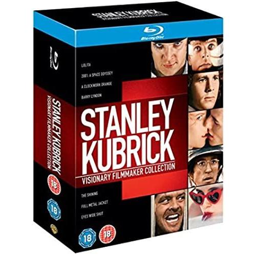 Stanley Kubrick: Visionary Filmmaker's Collection Of 7 Cult Movies - Lolita + 2001: A Space Odyssey + A Clockwork Orange + Barry Lyndon + The Shining + Full Metal Jacket + Eyes Wide Shut + Stanley Kub