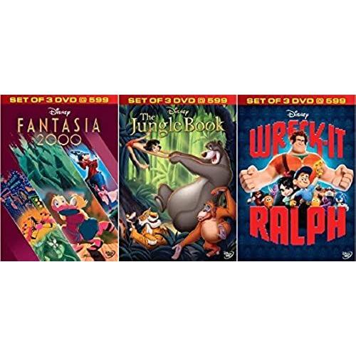 Wreck-It-Ralph / Jungle Book Platinum Edition 2007/Fantasia 2000