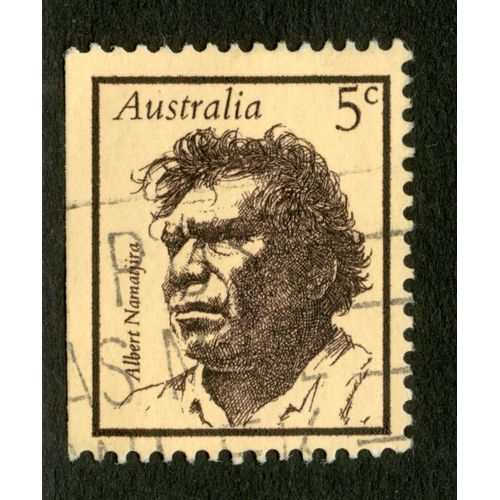 Timbre Oblitéré Australia, Albert Namaijira, 5c