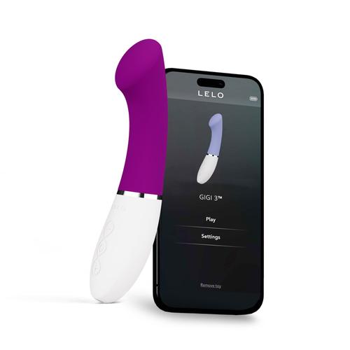 Vibromasseur Point-G Connecté Gigi 3 Rose - Lelo - Rose