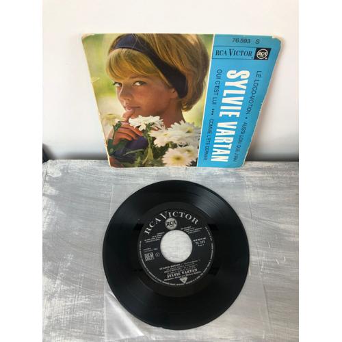 Vinyle 45 Tours 4 Chansons-Sylvie Vartan-Le Loco Motion