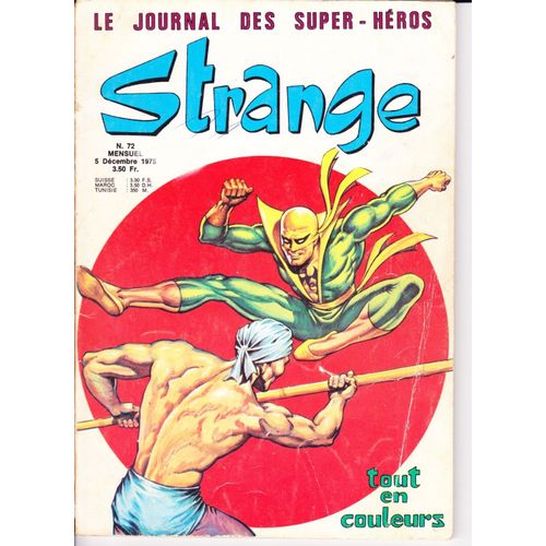 Strange N° 72 De Décembre 1975