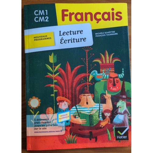 Français Lecture Écriture Cm1 Cm2  Hatier