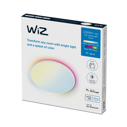 Wiz Rune Deckenl. 21w Wh Tunable White&color