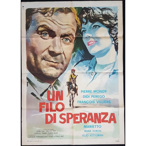 Jusqu'au Bout Du Monde En Corse - Film 1962 François Villiers Avec Pierre Mondy, Didi Perego, Marie Dubois, Marietto - Affiche De Cinéma Originale Italienne 140x100 Cm - Movie Poster