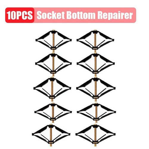 Oauee-Boîte sombre de réparation de cassette,65-86mm,interrupteur à vis,ancienne boîte à douille,boîte de réparation murale,support,accessoires d'électricien - Type 10PCS
