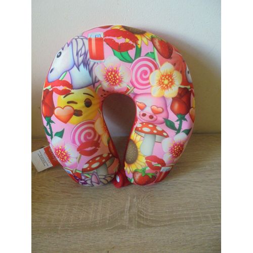 Emoji Coussin De Voyage