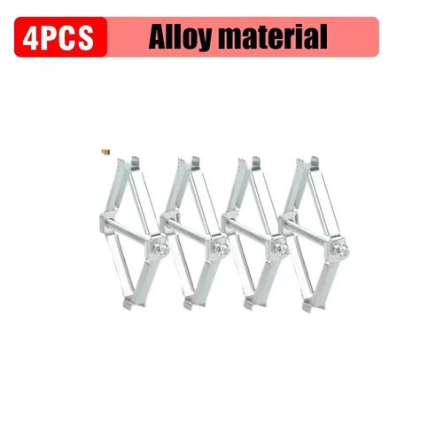 Boîte sombre de réparation de cassette 86mm,10 ensembles,interrupteur à vis,ancienne prise,partenaires de remplacement,boîte de réparation murale,support le plus récent - Type Alloy 4pcs #B