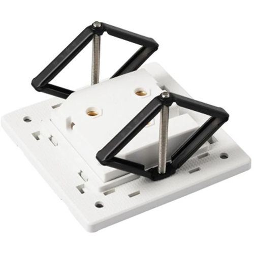Boîte de réparation murale sombre,10 pièces,86mm,interrupteur à vis,ancienne boîte à douille,partenaires de remplacement,support,accessoires d'électricien - Type 10pcs #D