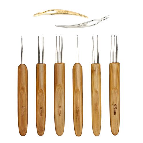 Dreadlock Crochet Crochet Outil Tresse Cheveux Dreadlocks Aiguille Tissage Crochet Outils