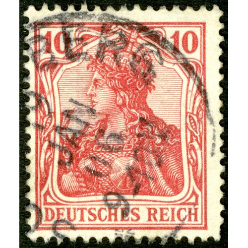 Timbre Oblitéré Deutsches Reich 10