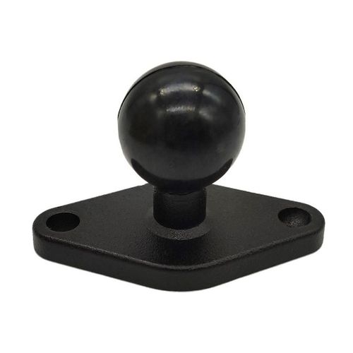 Alliage D¿Aluminium Moto Fixation Support Support Plaque Caoutchouc Ball Head Adaptateur Pour Téléphone Portable Gps