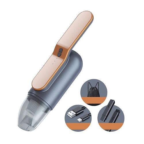 Aspirateur à main Voiture Détail Outils de nettoyage 13000pa Aspirateur sans fil