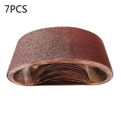 Bande de ponçage Polissage Ponceuse de meulage 7pcs Bande de ponceuse à bande de ponçage Outils