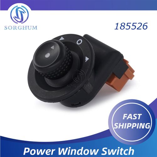 Interrupteur De Rétroviseur Latéral De Porte Principale, Bouton De Réglage Du Rétroviseur Pour Peugeot Partner 185526 Citroen C2 C3 Xsara Picasso Berlingo 1855.26 1007