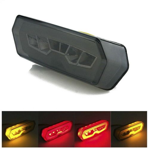 Clignotant Led Pour Motos, Indicateur D'arrêt Et De Freinage, Pour Honda Msx125, Cbr650f, Ctx700, Ctx700n, Yg-125