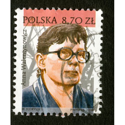 Timbre Oblitéré Polska, Anna Walentynowicz, 2019, Jedrysik, 8,70 Zl