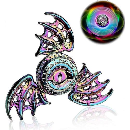 Phoenix Cool Fidget Hand Spinner Dragon Wing Finger Spinner Metal Focus Gyro Fingertip Stress Binder Spiral Adhd Toy Birthday Gift For Kids And Adults