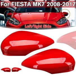 Couvercle De Rétroviseur Latéral Pour Ford Fiesta Mk7 2008 ? 2017, Couvercle De Rétroviseur Rouge