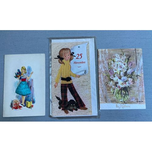 Sainte Catherine = 7 Cartes  ( 5 Avec Enveloppe, Sous Cellophane D'origine) N'ont Jamais Circulé, Aucune Correspondance- Années 60/70