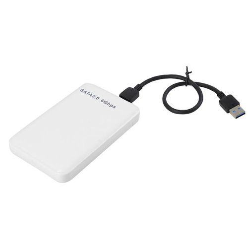 Boîtier HDD de 2,5 pouces Usb3.0 à Sata 3.0 Disque dur Disque dur externe HDD pour Case Box 6 Gb / s Prend en charge le protocole UASP 3TB