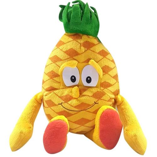 Peluche, 1 Pièce De Fruits Et Légumes En Peluche Pour Enfants, Motif Ananas.