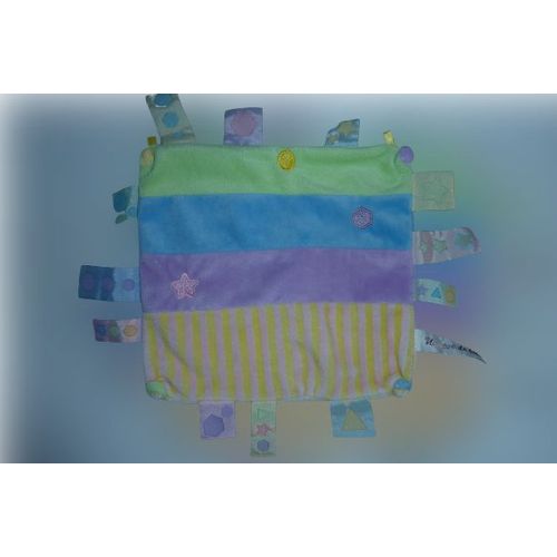 Doudou Carré Plat Très Bon État Cmp