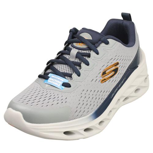 Skechers Glide Step Swift Vegan Homme Baskets Plate Forme Marine Grise 43 Rakuten