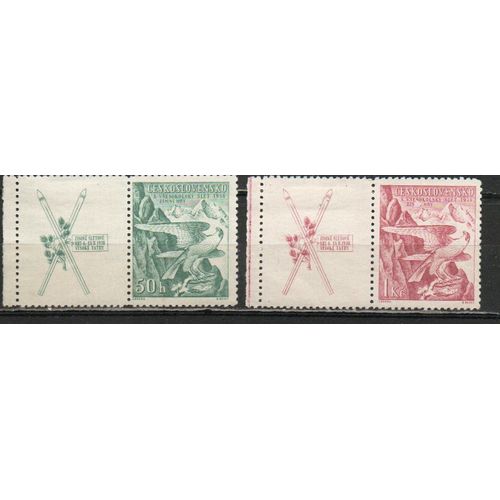 Timbre-Poste De Tchécoslovaquie