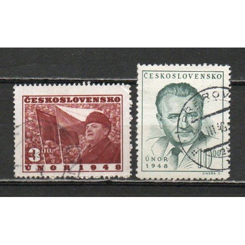 Timbre-Poste De Tchécoslovaquie
