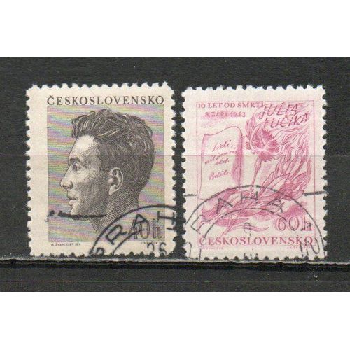 Timbre-Poste De Tchécoslovaquie