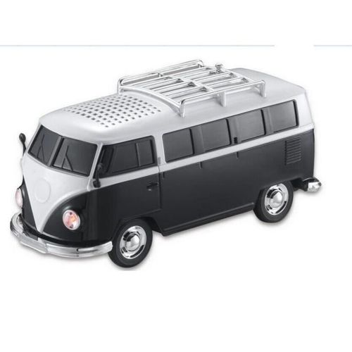 Noir Cadeau De Noël Ws-266 Usb Mini Bus Portable Support De Lecteur De Voiture Mp3