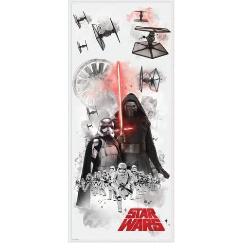ROOMMATES Sticker géant STAR WARS EPISODE VII VILLAINS BURS repositionnabl 42x72cm 45,7cm x 101,6cm